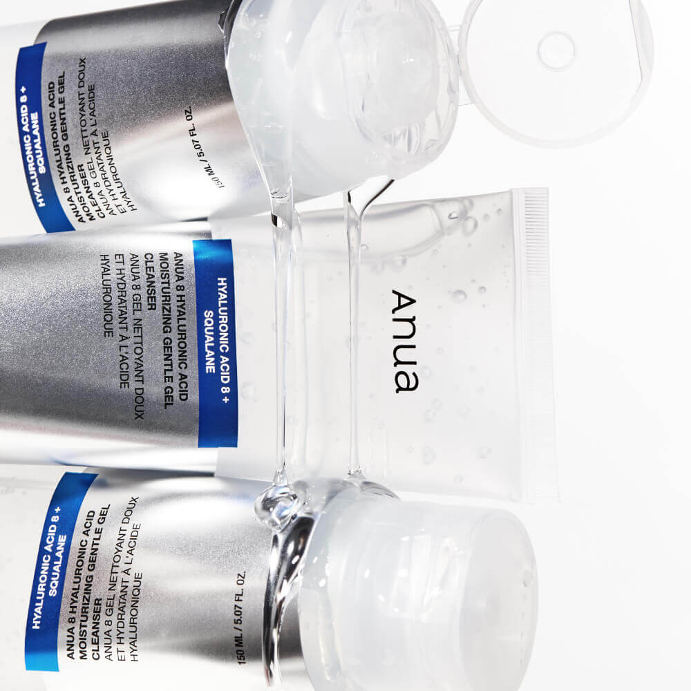 Мягкий гель для умывания Anua 8 Hyaluronic Acid Moisturizing Gentle Gel Cleanser Мягкий гель для умывания Anua 8 Hyaluronic Acid Moisturizing Gentle Gel Cleanser