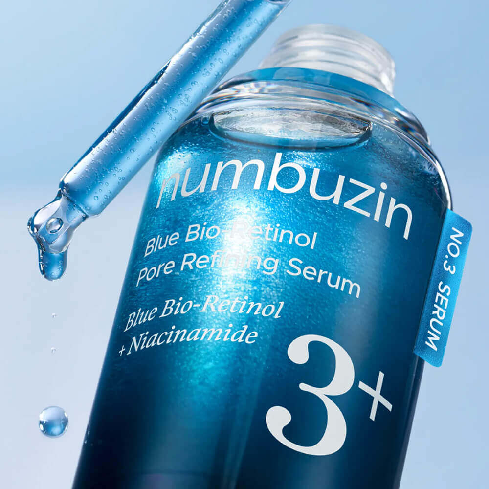 Сыворотка для сужения пор с ретинолом numbuzin No.3 Blue Bio-Retinol Pore Refining Serum 30 мл