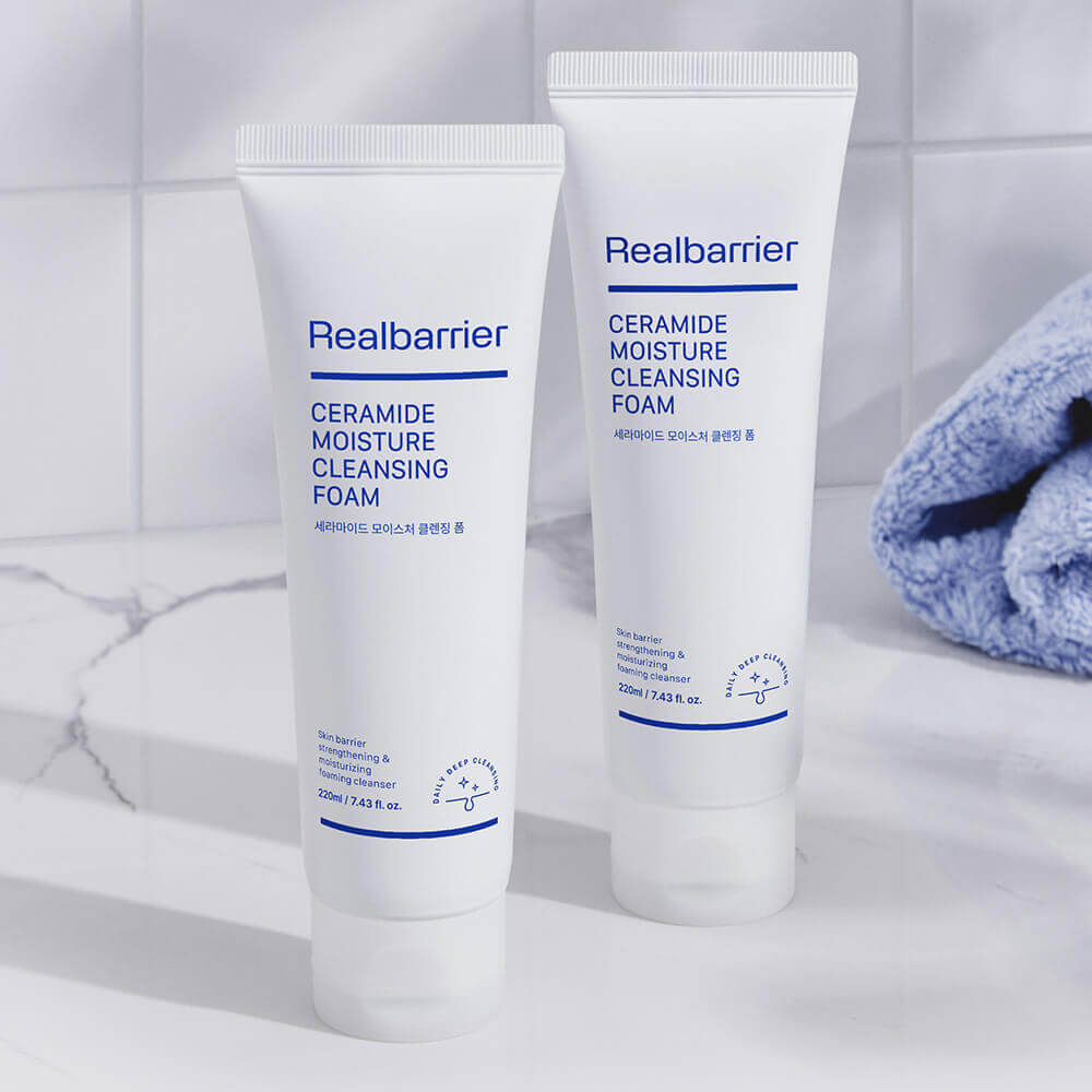 Увлажняющая пенка для умывания с церамидами Real Barrier Ceramide Moisture Cleansing Foam 120 мл