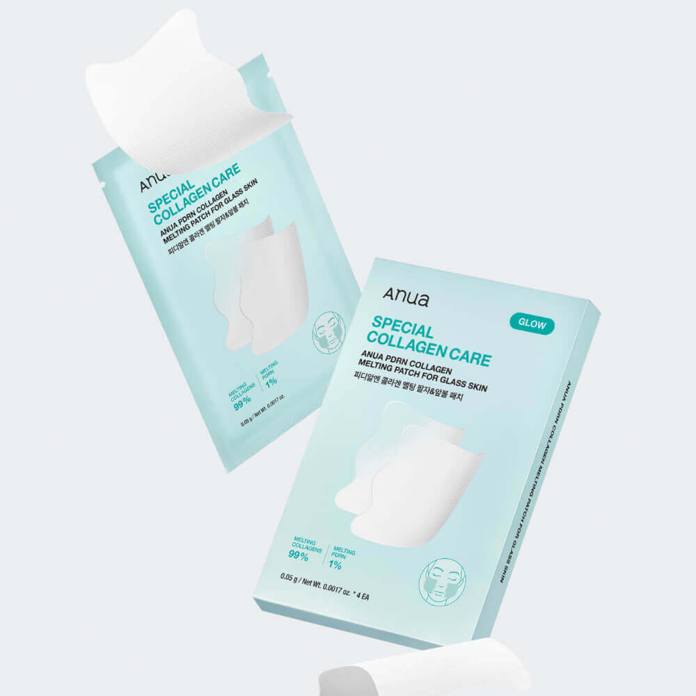 Набор тающих патчей для лица с ПДРН Anua PDRN Collagen Melting Patch For Glass Skin