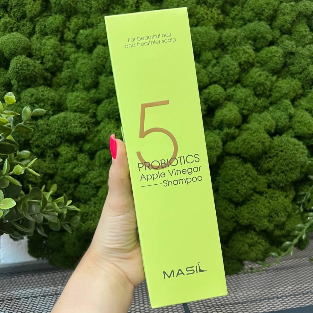 Шампунь с яблочным уксусом MASIL 5 Probiotics Apple Vinegar Shampoo, 300мл