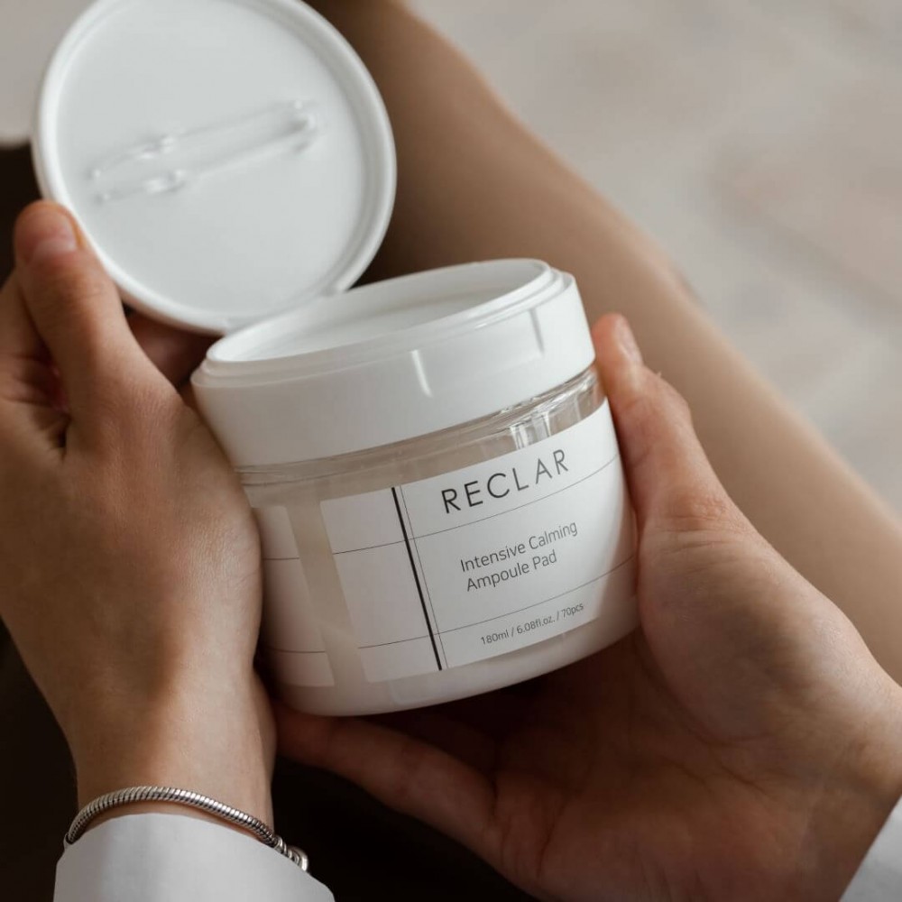 Успокаивающие ампульные пэды Reclar Intensive Calming Ampoule Pad