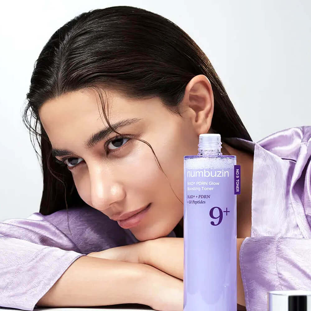 Пептидный тонер с PDRN numbuzin No.9 NAD+ PDRN Glow Boosting Toner 150мл