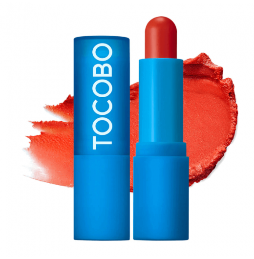 Кремовый оттеночный бальзам для губ Tocobo Powder Cream Lip Balm - 033 Carrot Cake