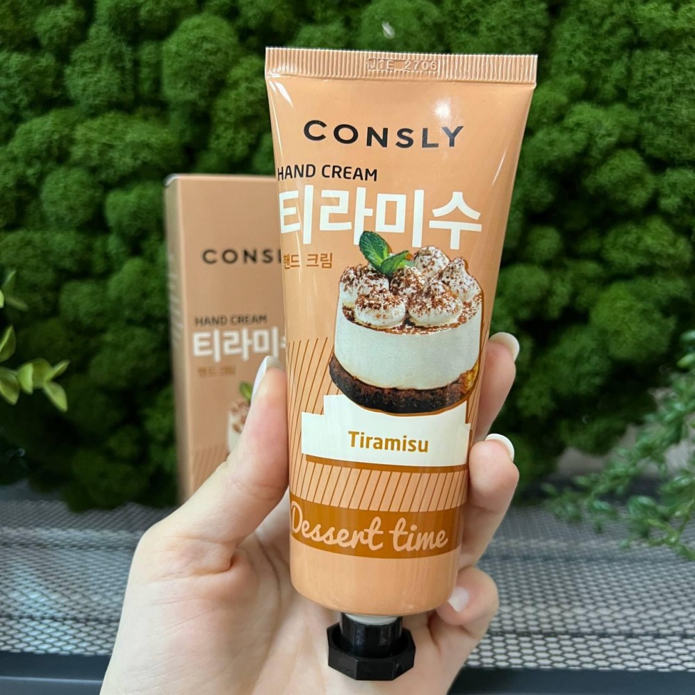 Крем для рук с ароматом тирамису Consly Dessert Time, 100 мл Крем для рук с ароматом тирамису Consly Dessert Time, 100 мл
