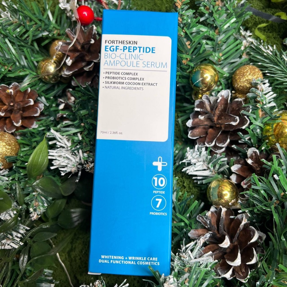 Сыворотка для лица с пептидами Fortheskin EGF-Peptide Bio-Clinic Ampoule Serum, 70мл