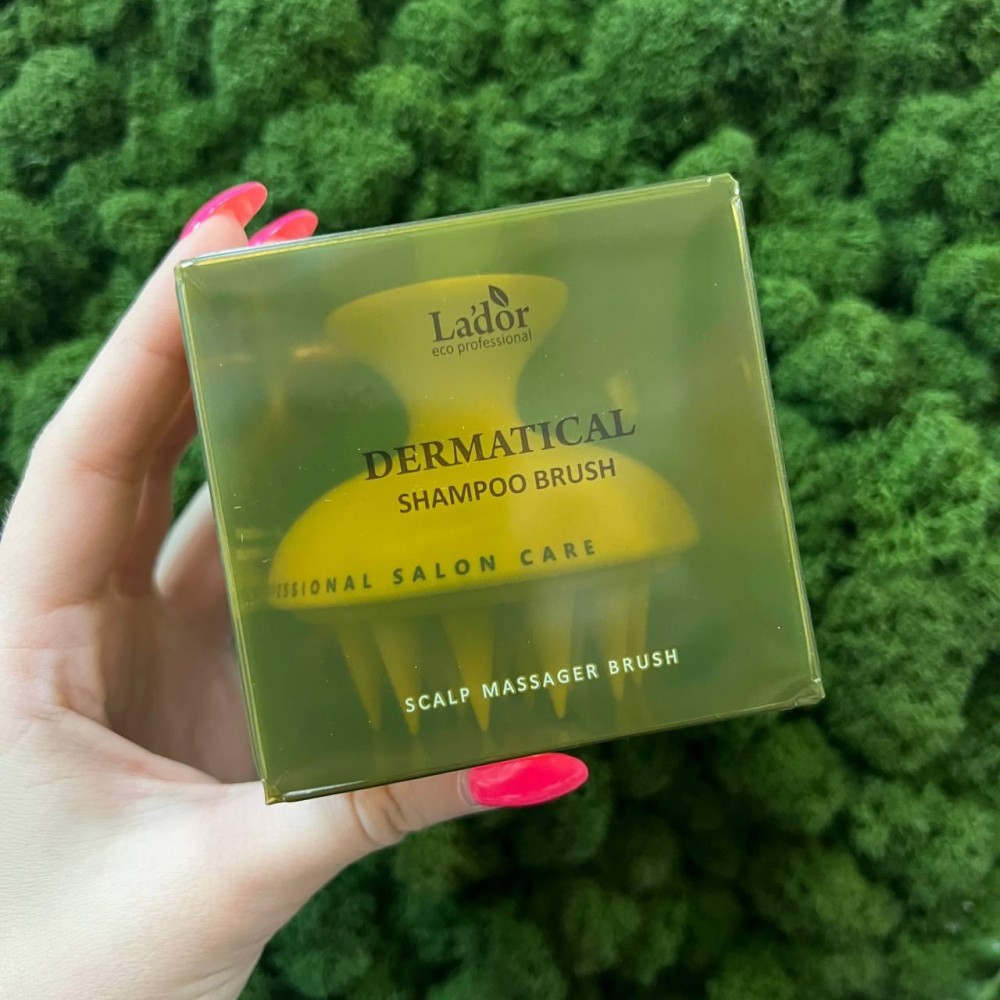 Массажная щётка для кожи головы Lador Dermatical Shampoo Brush Массажная щётка для кожи головы Lador Dermatical Shampoo Brush