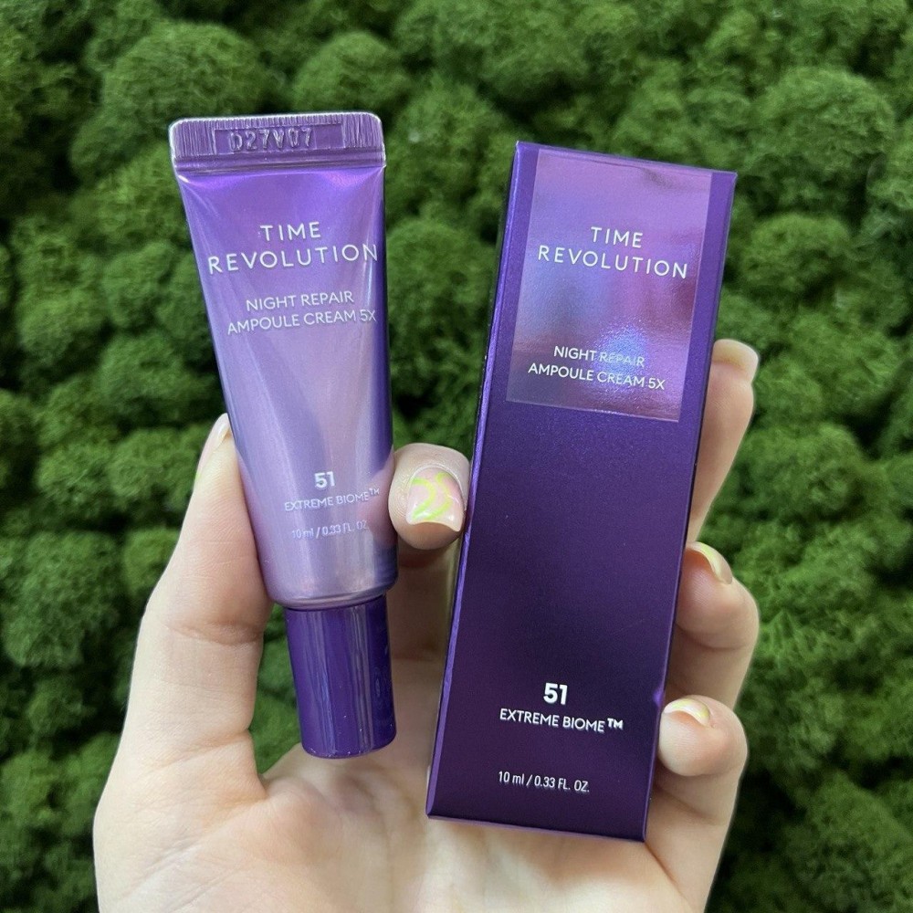 Антивозрастной ночной ампульный крем для лица MISSHA Time Revolution Night Repair Ampoule Cream 5X, 10 мл Антивозрастной ночной ампульный крем для лица MISSHA Time Revolution Night Repair Ampoule Cream 5X, 10 мл