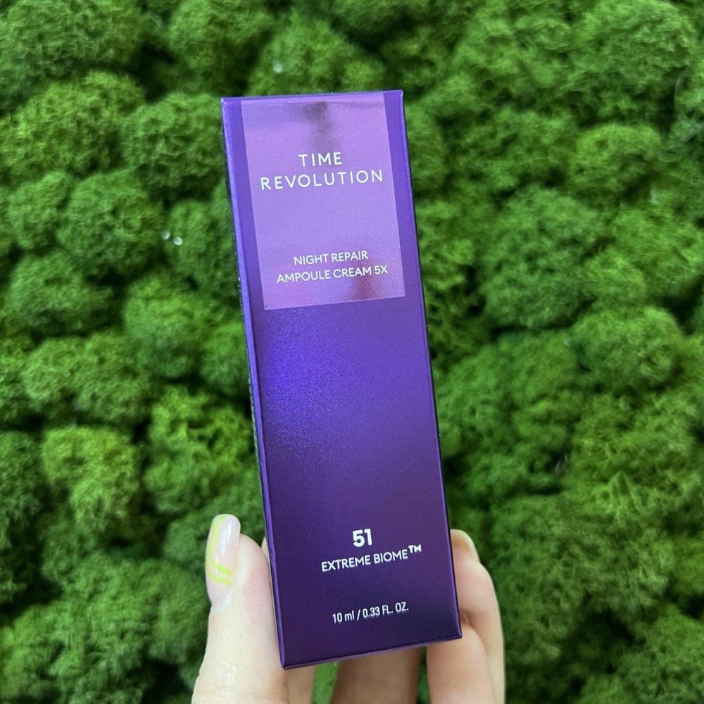 Антивозрастной ночной ампульный крем для лица MISSHA Time Revolution Night Repair Ampoule Cream 5X, 10 мл Антивозрастной ночной ампульный крем для лица MISSHA Time Revolution Night Repair Ampoule Cream 5X, 10 мл
