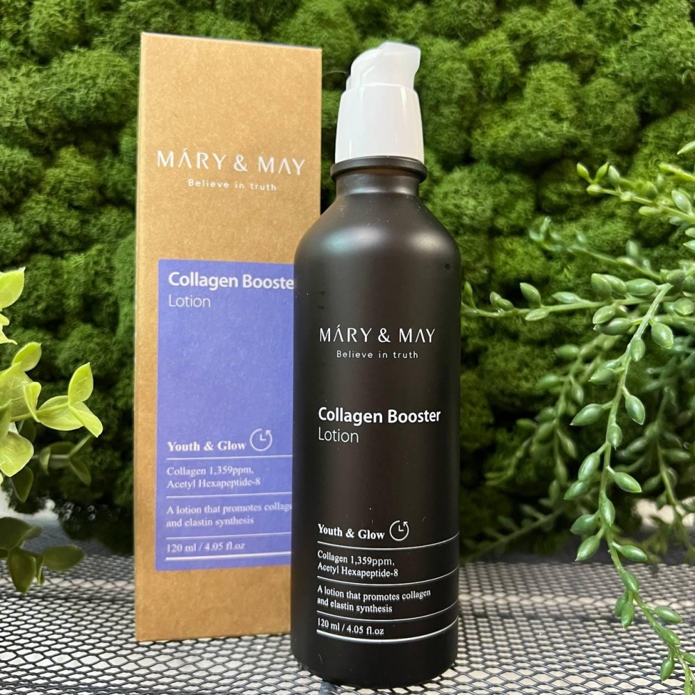 Бустер антивозрастной с коллагеном Mary&May Collagen  Booster Lotion 120мл