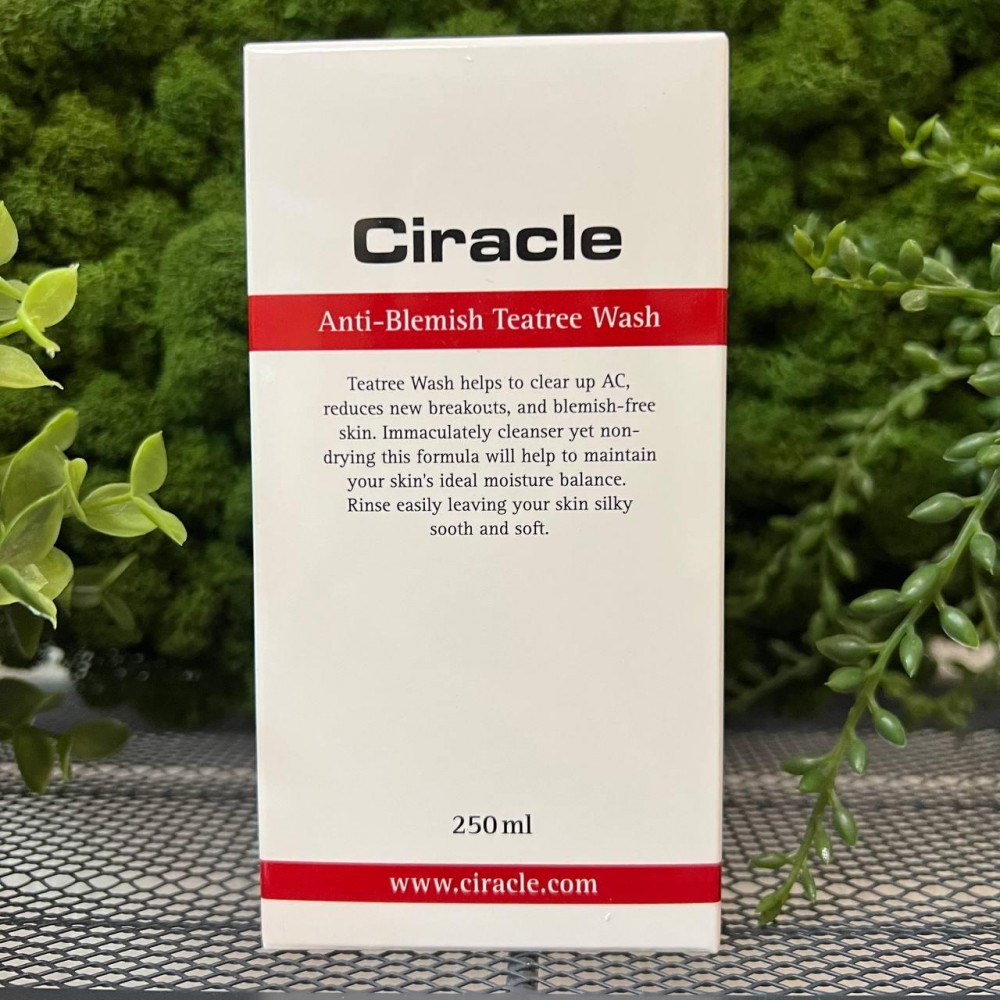 Гель для умывания очищающий для проблемной кожи Ciracle Anti-Blemish Teatree Wash, 250 мл