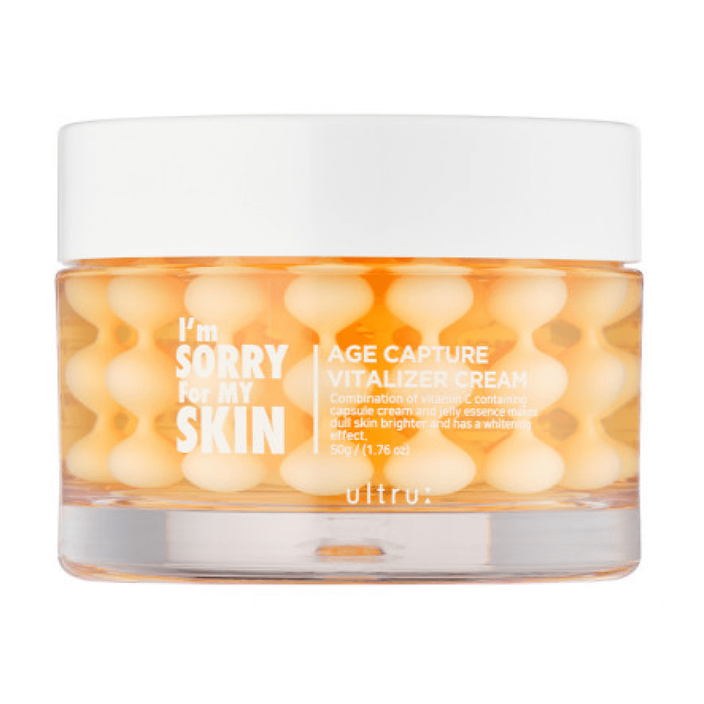 Витаминный капсульный крем I'm Sorry for My Skin Age Capture Vitalizer Cream, 50мл