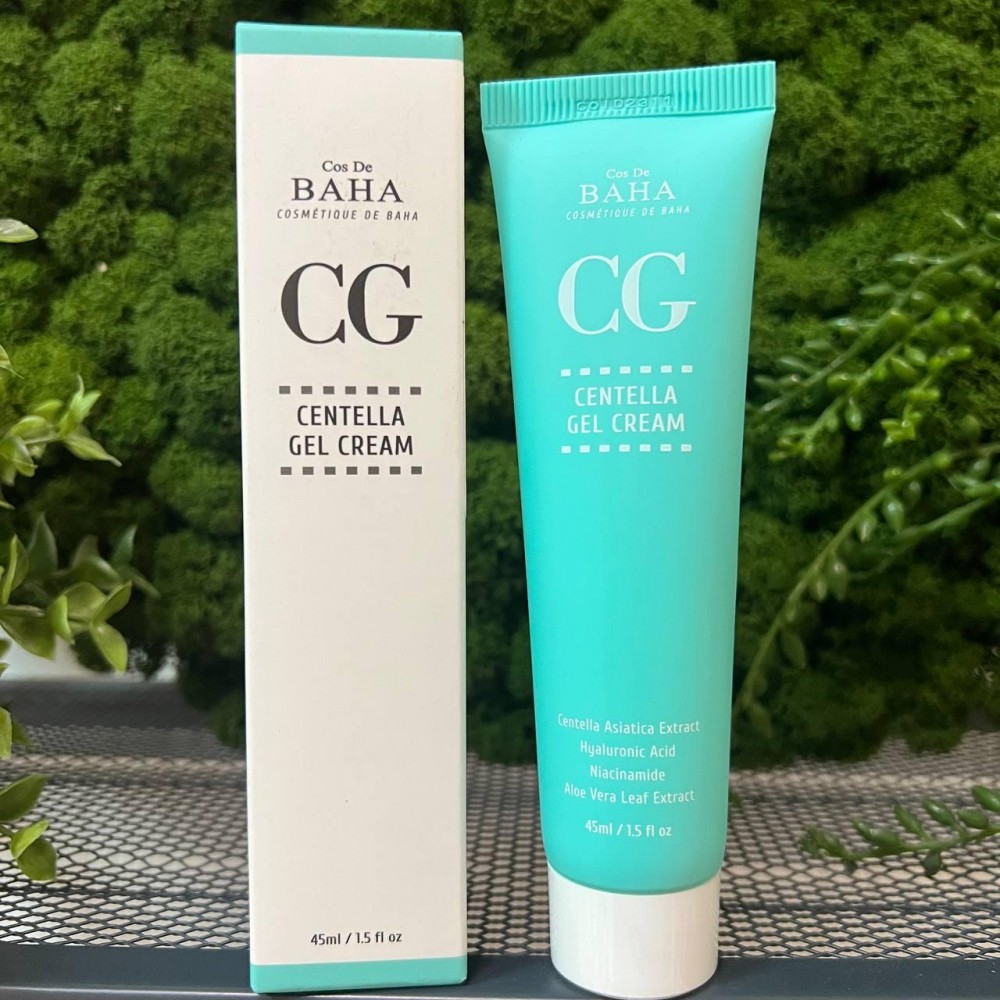 Восстанавливающий гель-крем с центеллой Cos De BAHA Centella Gel Cream, 45мл Восстанавливающий гель-крем с центеллой Cos De BAHA Centella Gel Cream, 45мл