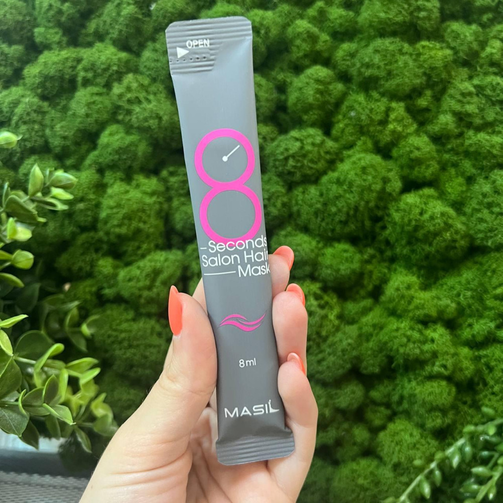 Маска для волос (салонный эффект за 8 секунд) MASIL 8 Seconds Salon Hair Mask, 8 мл Маска для волос (салонный эффект за 8 секунд) MASIL 8 Seconds Salon Hair Mask, 8 мл