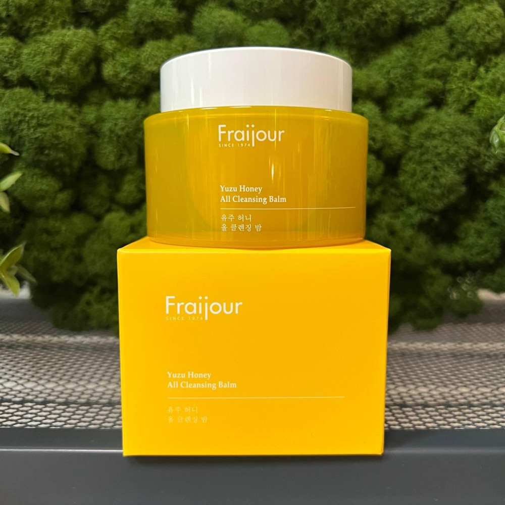 Гидрофильный бальзам с прополисом и юдзу EVAS Fraijour Yuzu Honey All Cleansing Balm 50 мл Гидрофильный бальзам с прополисом и юдзу EVAS Fraijour Yuzu Honey All Cleansing Balm 50 мл