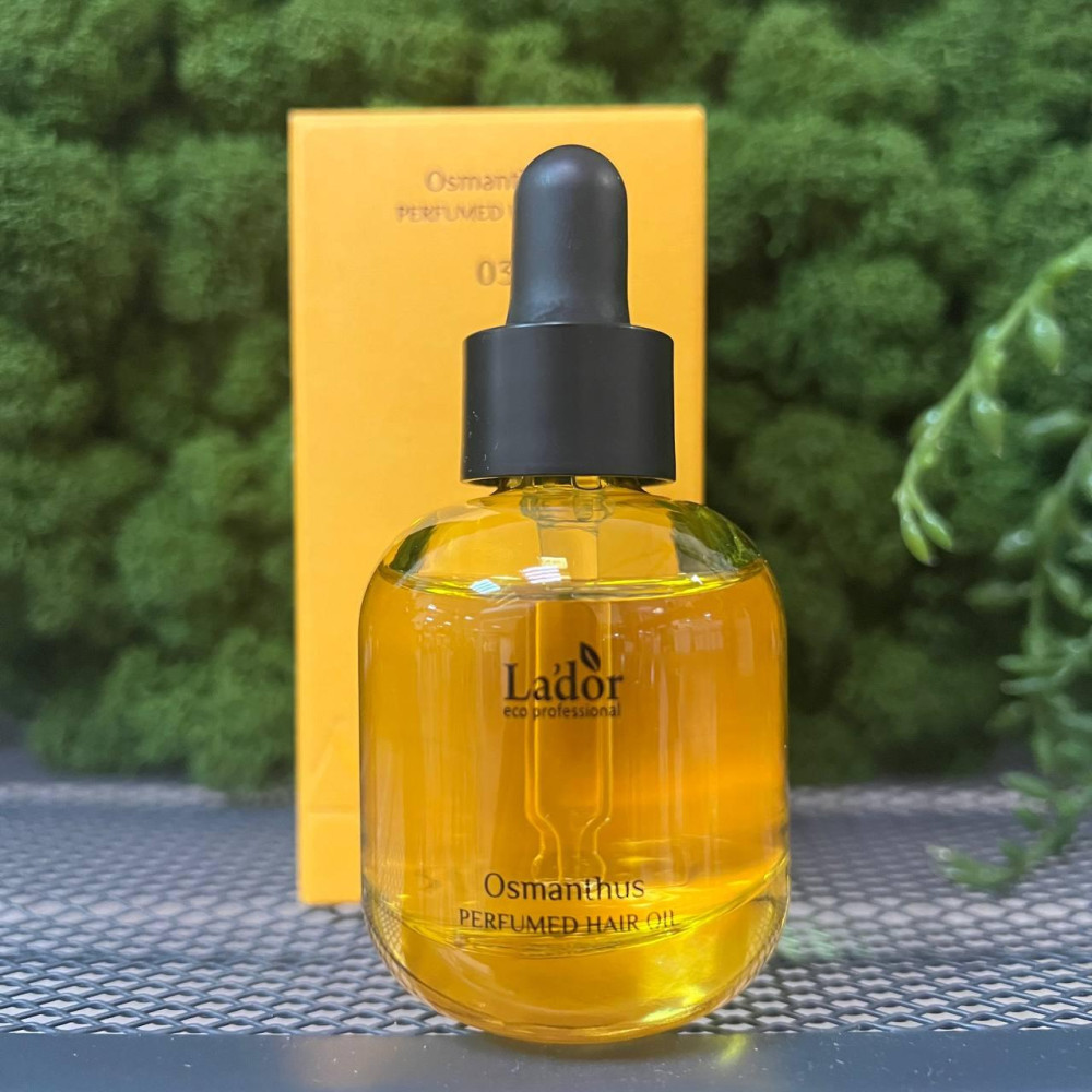 Восстанавливающее парфюмированное масло для волос Lador Perfumed Hair Oil 03 Osmanthus 30мл Восстанавливающее парфюмированное масло для волос Lador Perfumed Hair Oil 03 Osmanthus 30мл