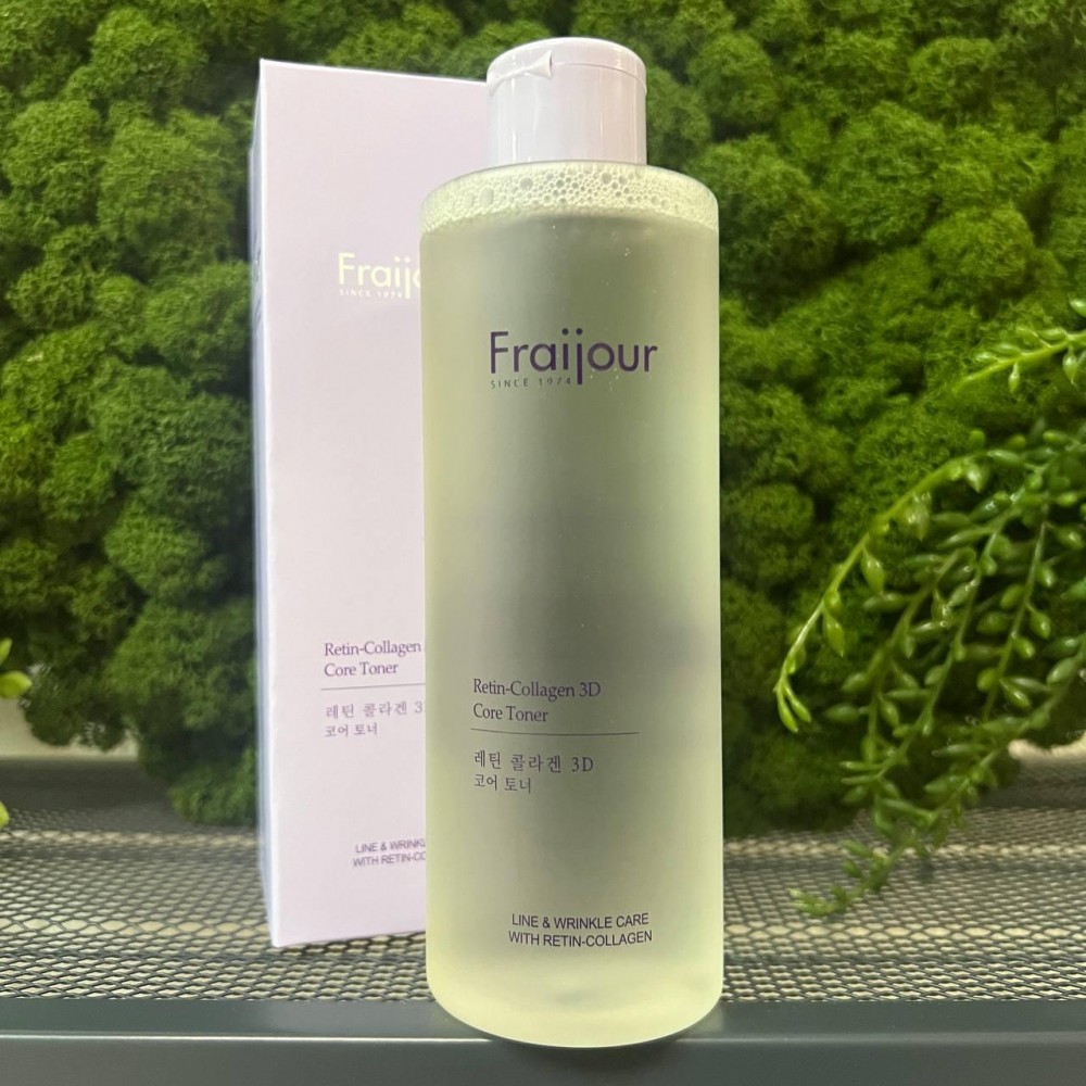 Тонер для лица Fraijour с коллагеном и ретинолом Retin-Collagen 3D Core Toner 250 мл Тонер для лица Fraijour с коллагеном и ретинолом Retin-Collagen 3D Core Toner 250 мл