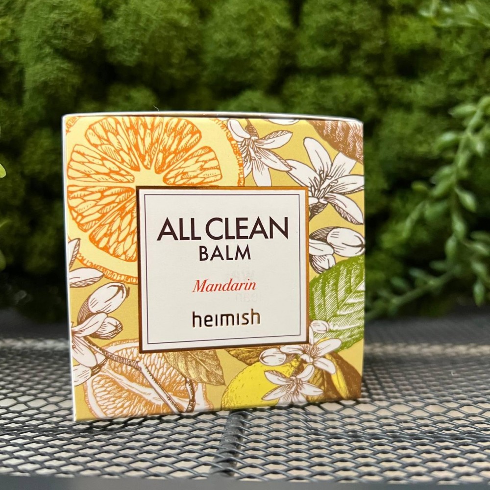 Гидрофильный бальзам для снятия макияжа с мандарином Heimish All Clean Balm Mandarin 120 мл Гидрофильный бальзам для снятия макияжа с мандарином Heimish All Clean Balm Mandarin 120 мл