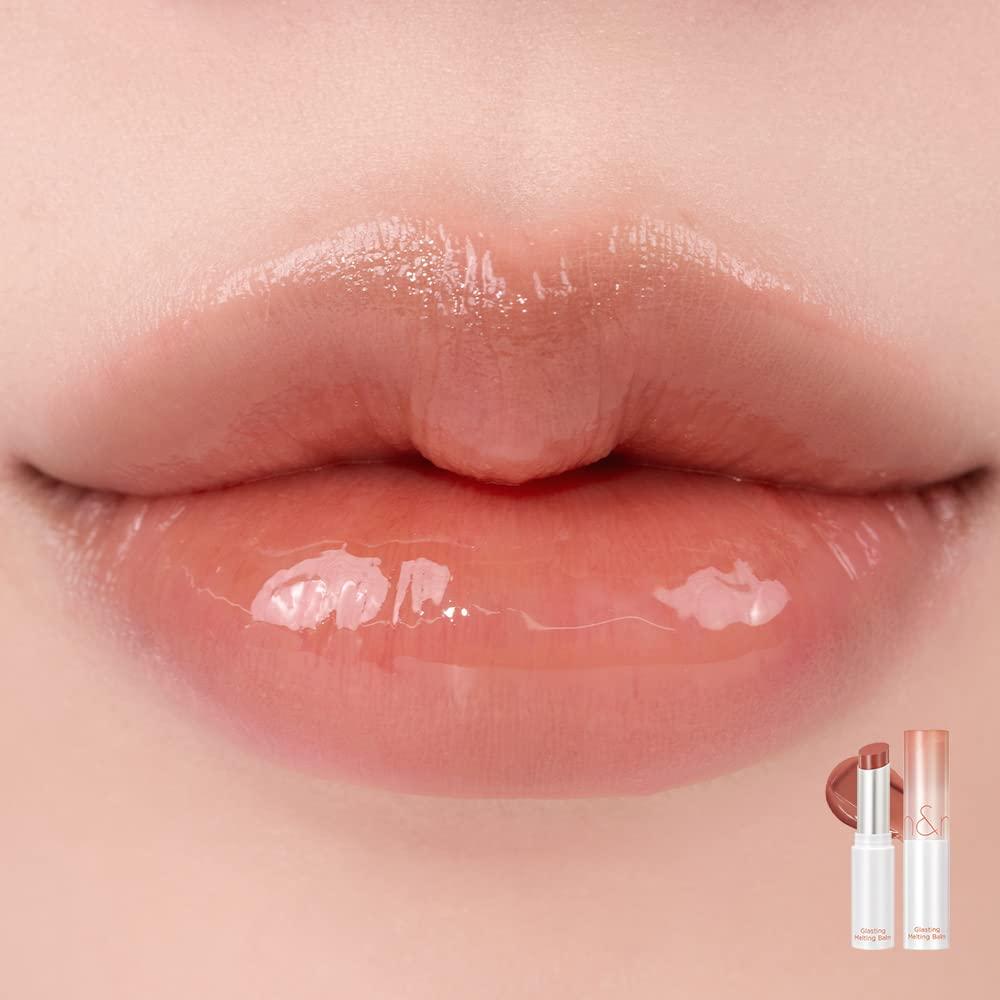 Тающий оттеночный бальзам для губ ROM&ND Glasting Melting Balm 05 Nougat Sand