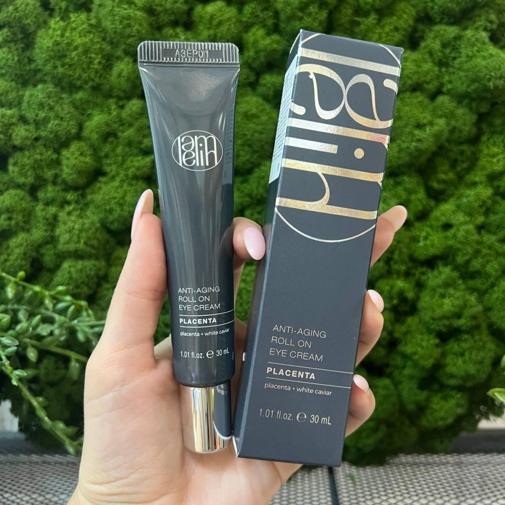Крем для век с фитоплацентой Lamelin Anti Aging Roll On Eye Cream Placenta, 30мл Крем для век с фитоплацентой Lamelin Anti Aging Roll On Eye Cream Placenta, 30мл