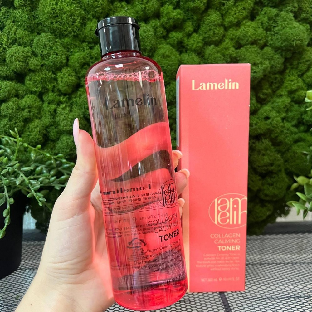 Тонер с коллагеном  Lamelin Collagen Calming Toner, 300мл