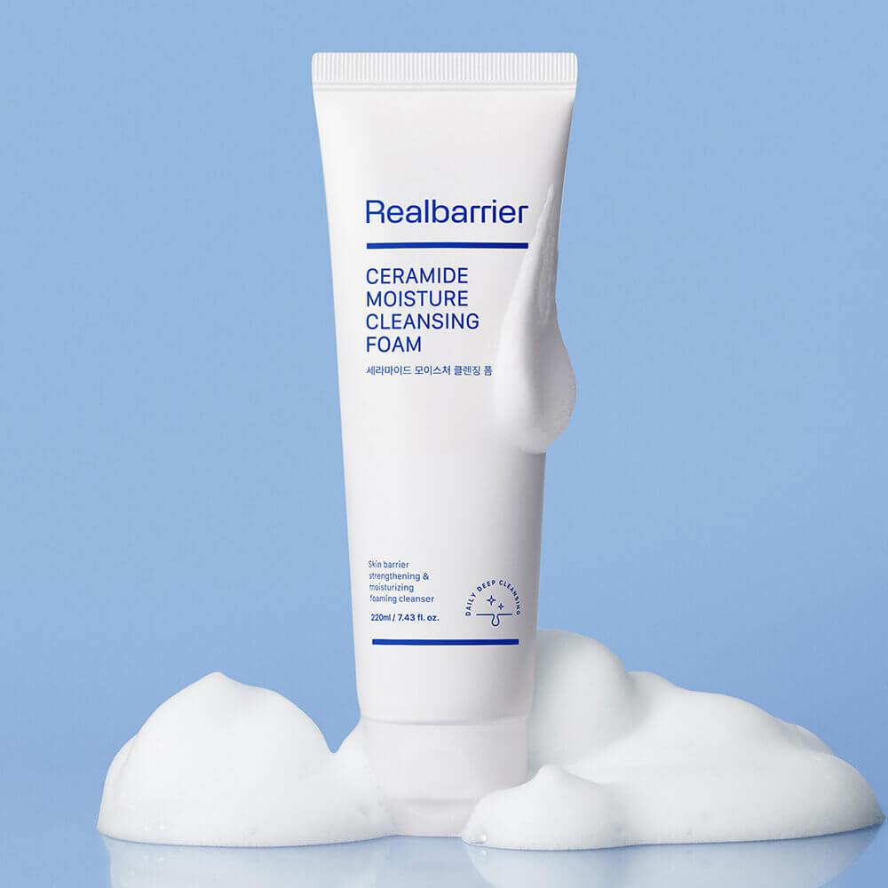 Увлажняющая пенка для умывания с церамидами Real Barrier Ceramide Moisture Cleansing Foam 15 мл