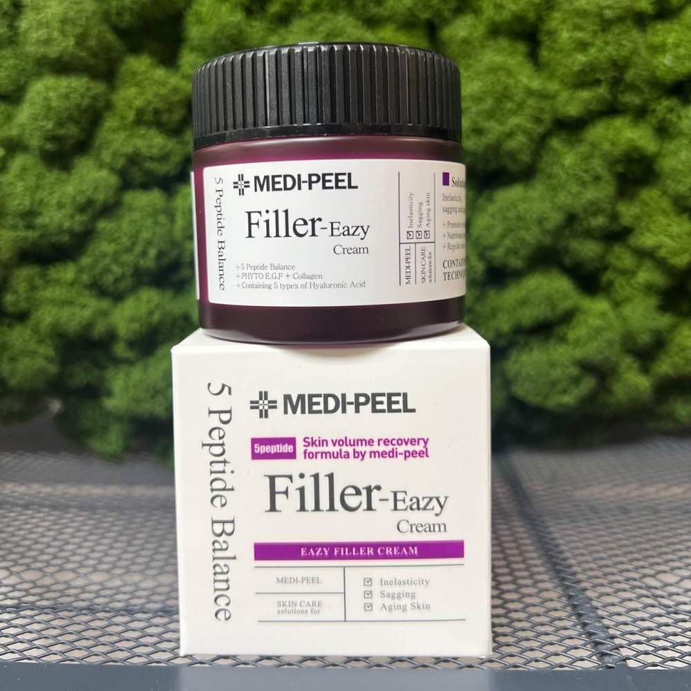 Питательный крем-филлер с пептидами и EGF от морщин Medi-Peel Eazy Filler Cream, 50мл Питательный крем-филлер с пептидами и EGF от морщин Medi-Peel Eazy Filler Cream, 50мл