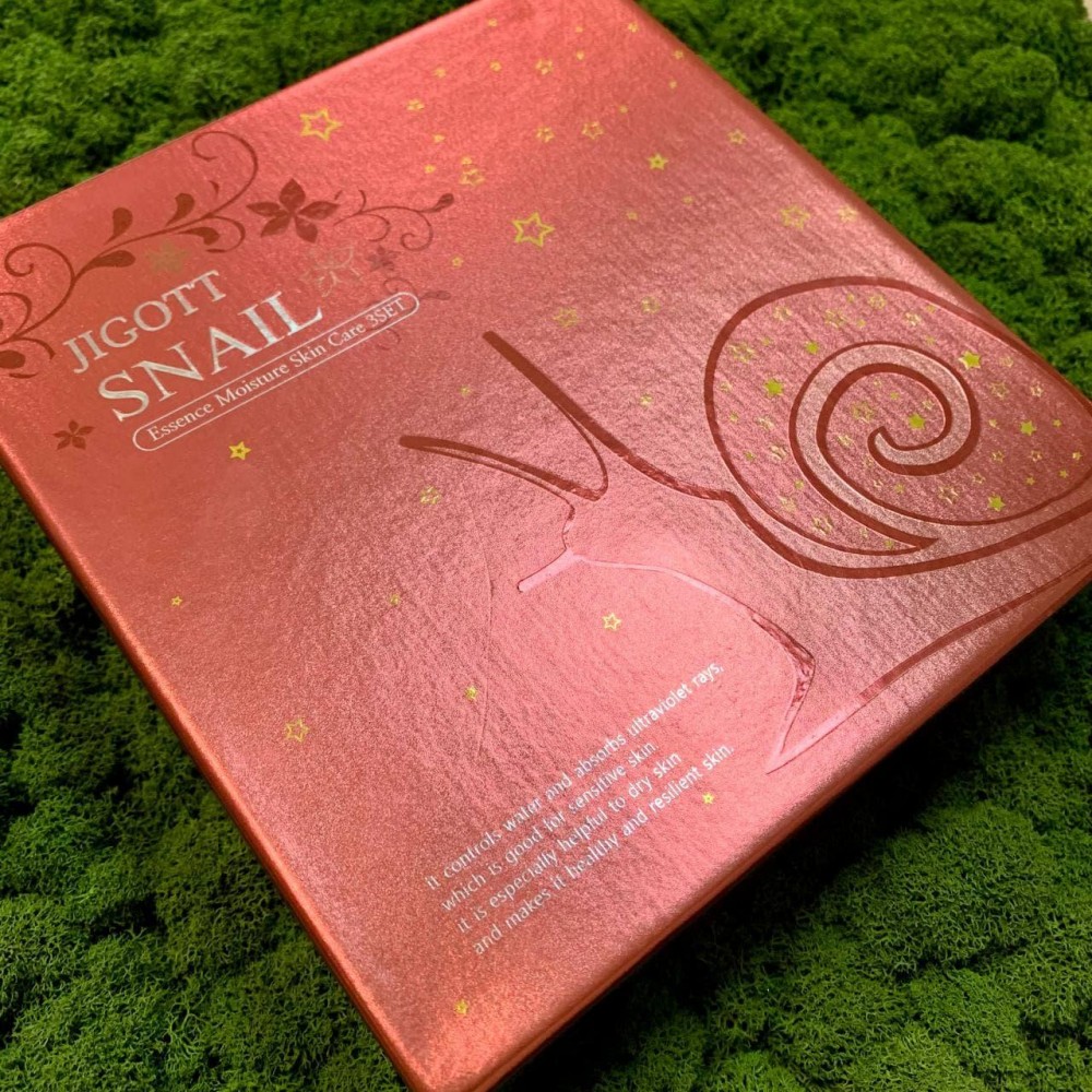 Набор с муцином улитки Jigott Snail Moisture Skin Care 3 Set