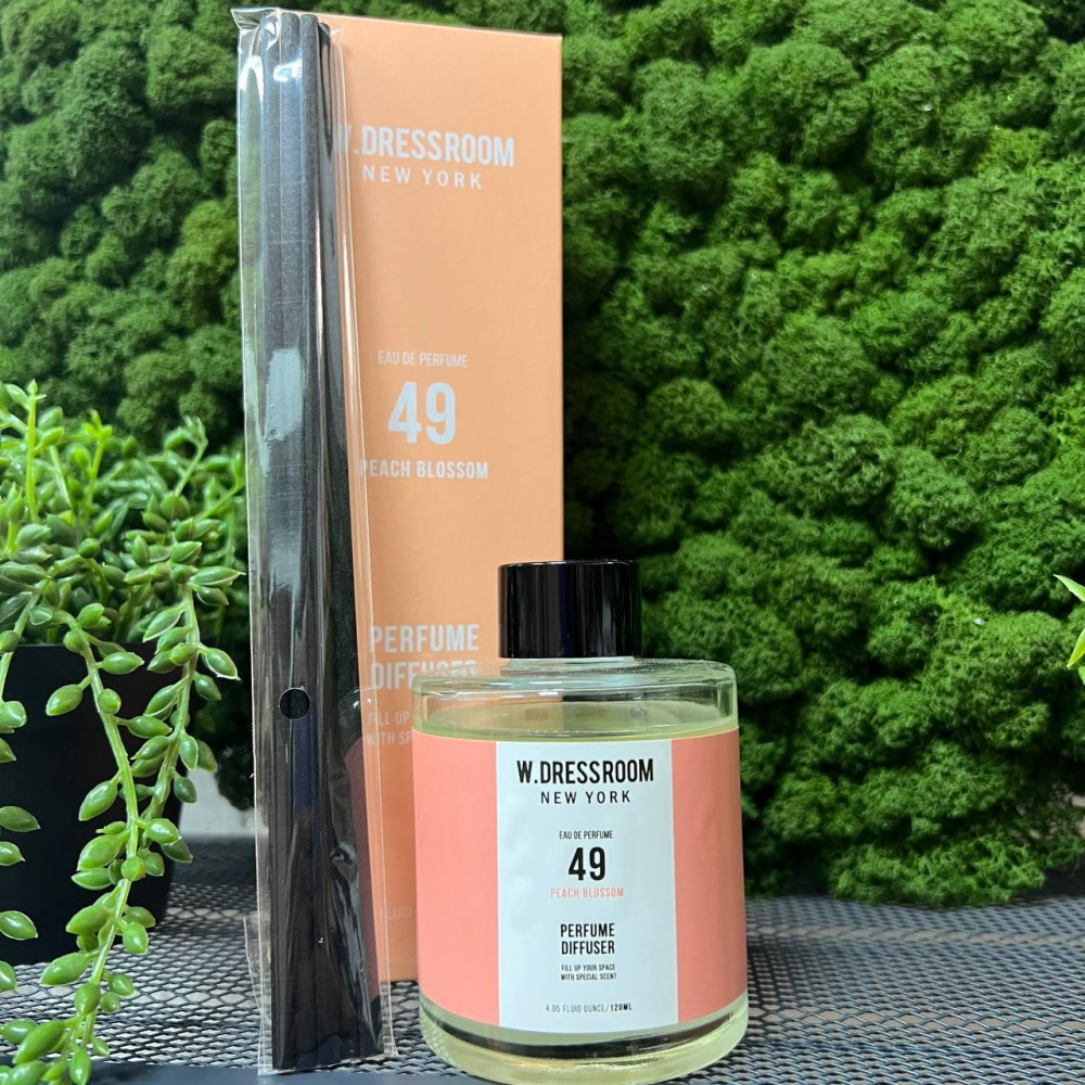 W.Dressroom Диффузор для дома № 49 Персик - Perfume Diffuser Home Fragrance Aromatherapy № 49 Peach 120 мл