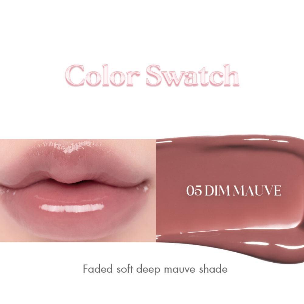 Блеск для губ ROM&ND Glasting Color Gloss 05 Dim Mauve Блеск для губ ROM&ND Glasting Color Gloss 05 Dim Mauve