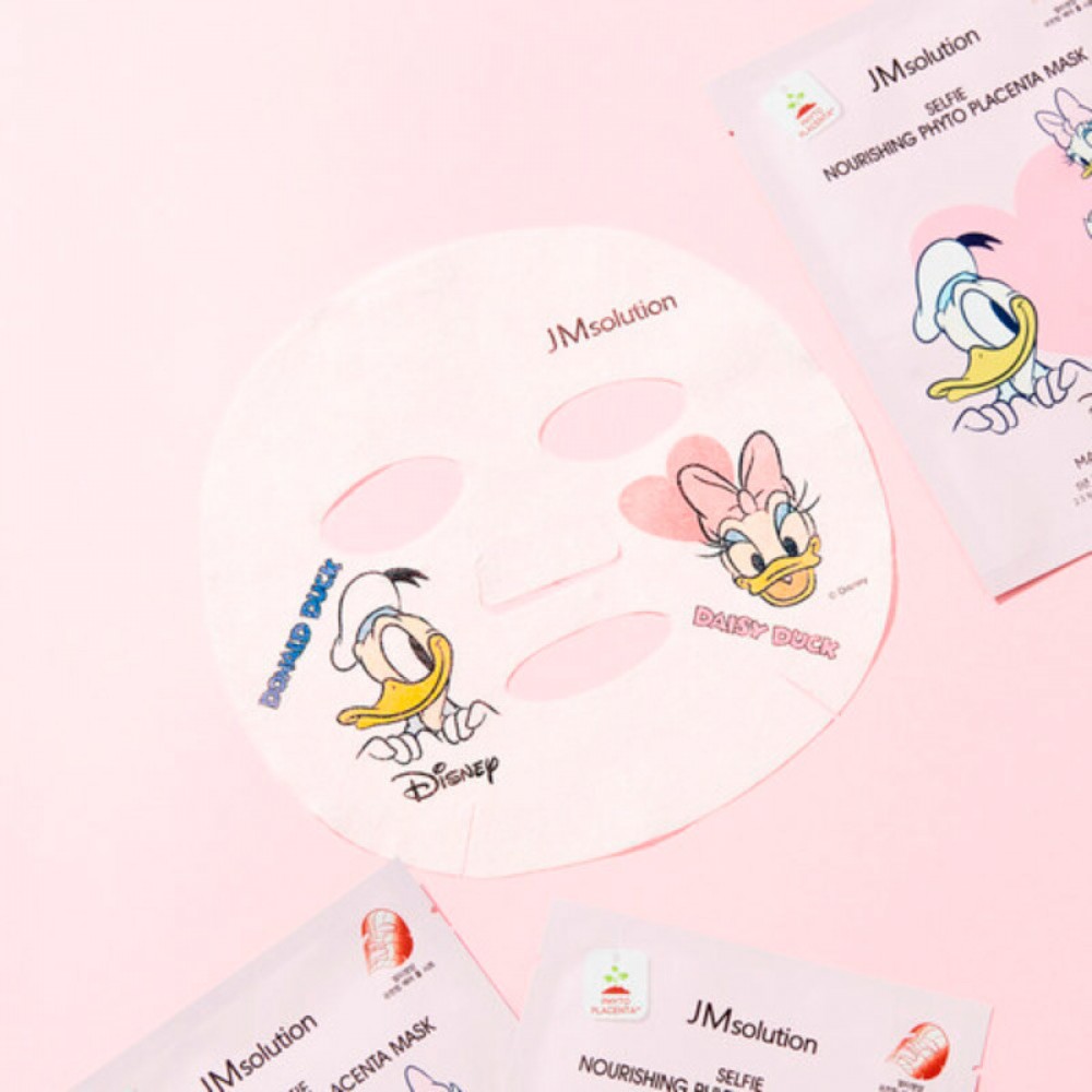 Тканевая маска с экстрактом фитоплаценты JM SOLUTION Disney Selfie Nourishing Phyto Placenta Mask