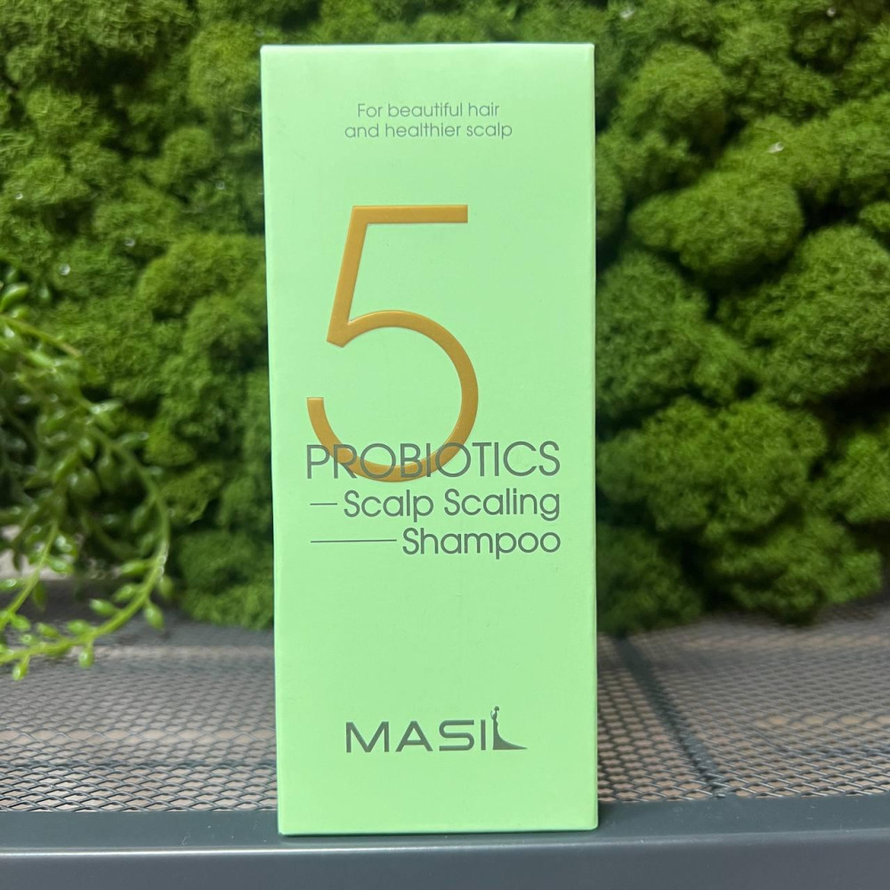 Глубокоочищающий шампунь с пробиотиками Masil 5 Probiotics Scalp Scaling Shampoo 150мл