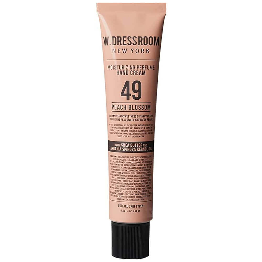 Парфюмированный крем для рук W.Dressroom Perfume Hand Cream No.49 Peach Blossom