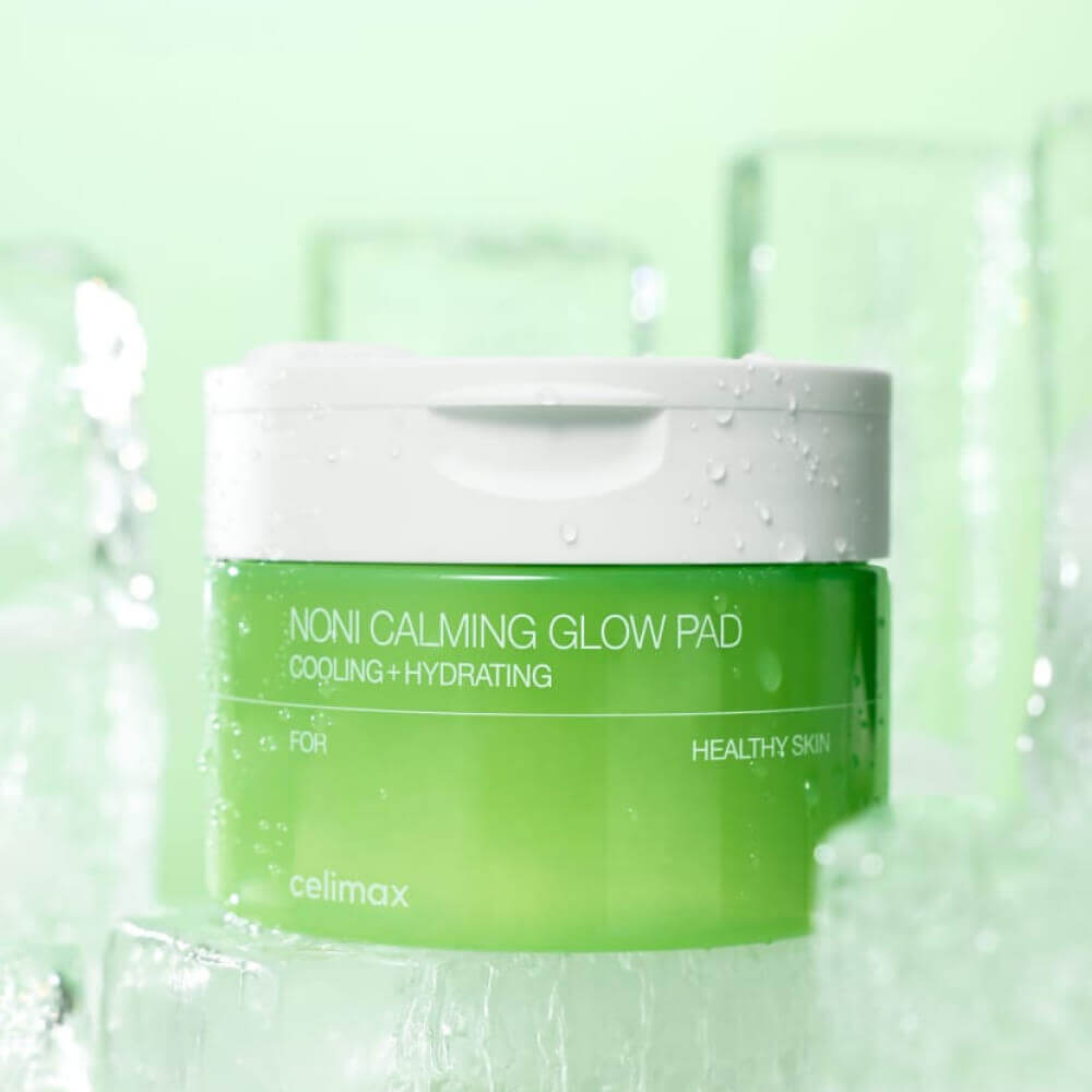Успокаивающие тонер-пэды с экстрактом нони Celimax The Real Noni Calming Glow Pad