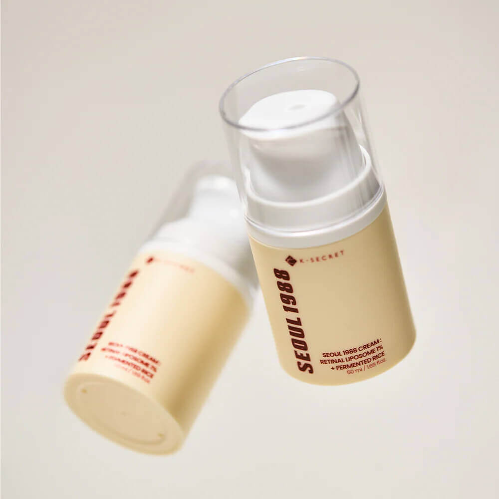 Антивозрастной крем с ретиналем K-SECRET Seoul 1988 Cream: Retinal Liposome 1% + Fermented Rice