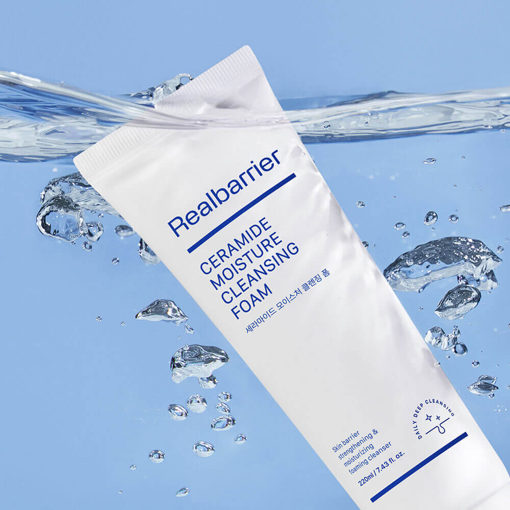 Увлажняющая пенка для умывания с церамидами Real Barrier Ceramide Moisture Cleansing Foam 120 мл