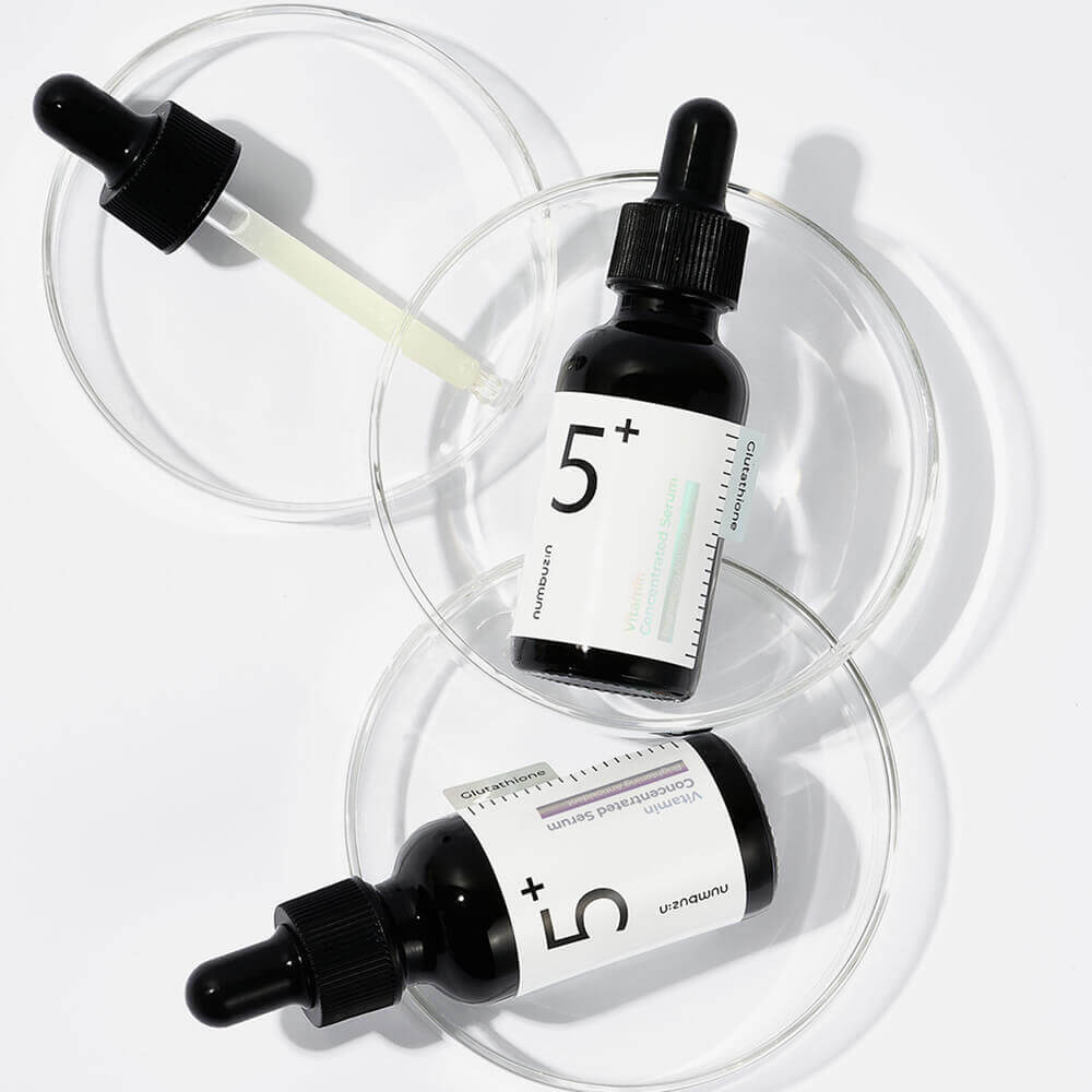 Осветляющая сыворотка с глутатионом numbuzin No.5 Glutathione Vitamin Concentrated Serum 30мл