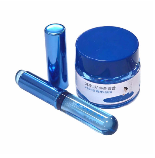 Увлажняющий бальзам для губ с берёзовым соком Round Lab Birch Juice Moisturizing Lip Balm с кистью