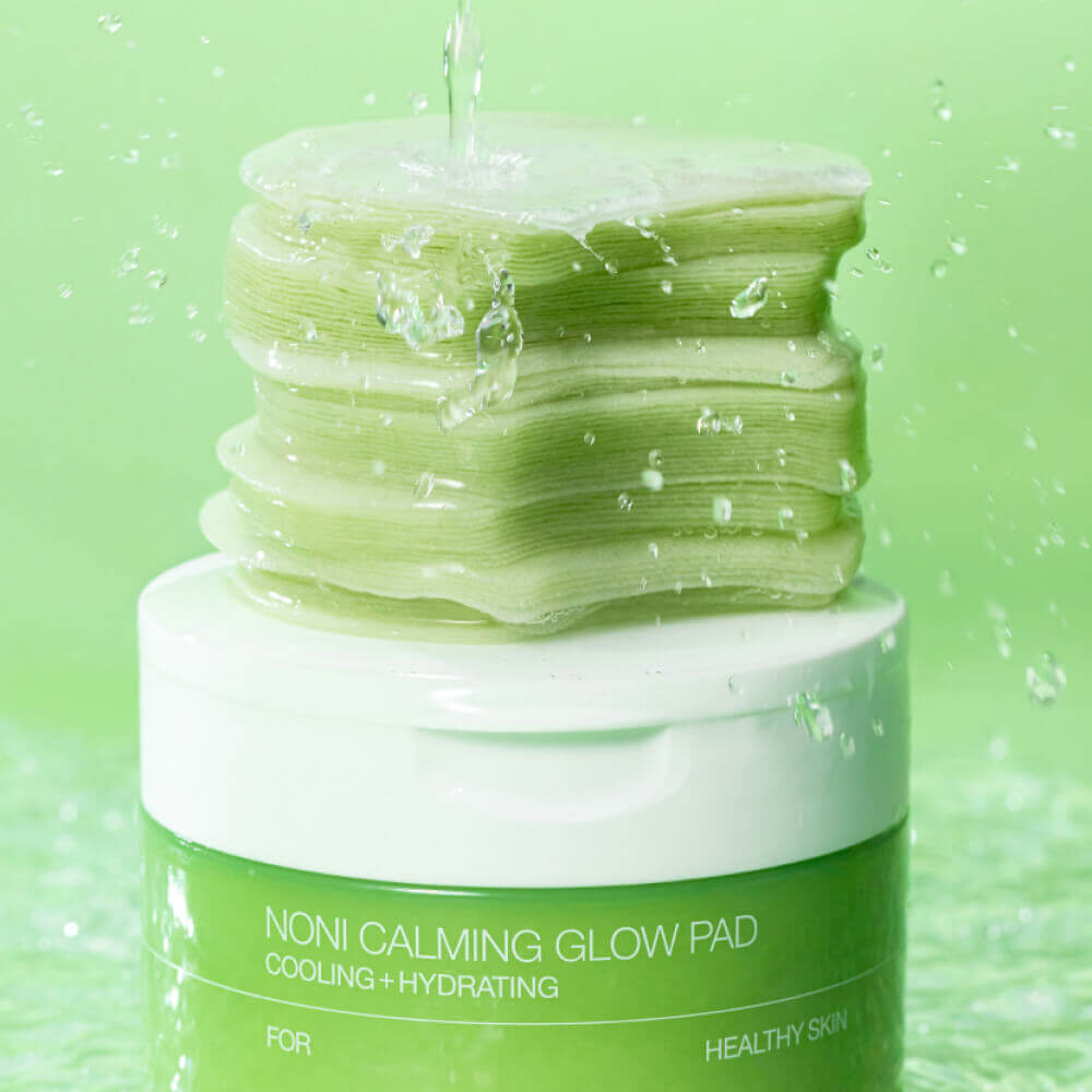 Успокаивающие тонер-пэды с экстрактом нони Celimax The Real Noni Calming Glow Pad