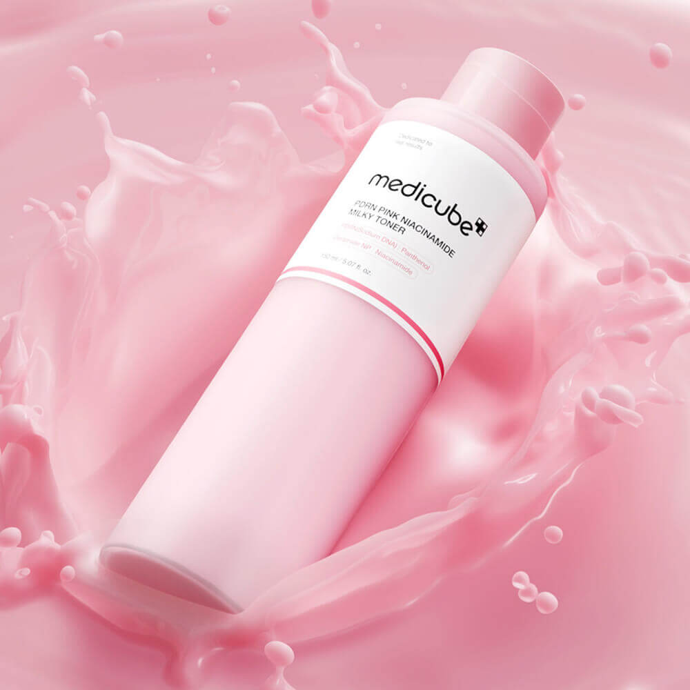 Молочный тонер с ПДРН и ниацинамидом medicube PDRN Pink Niacinamide Milky Toner