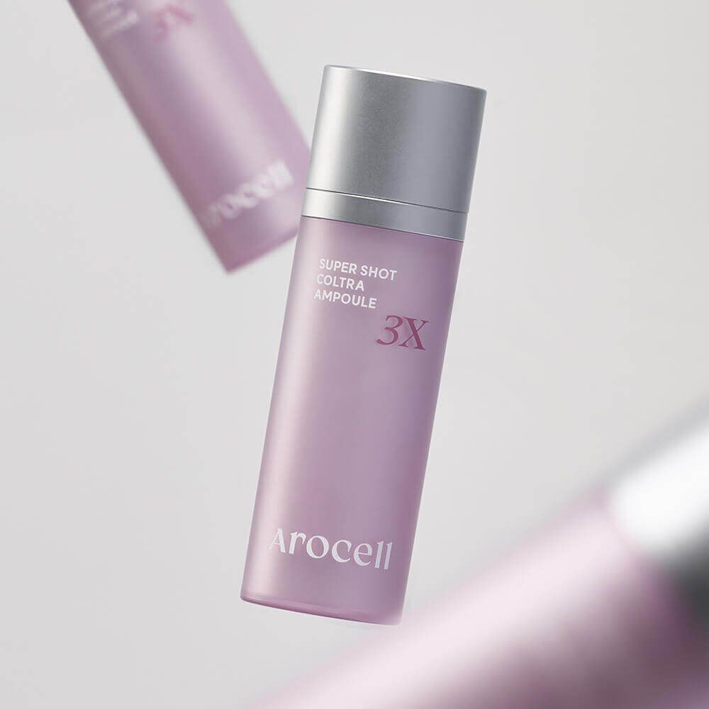 Разглаживающая ампула с микроиглами и коллагеном Arocell Super Shot Coltra Amploue 3X
