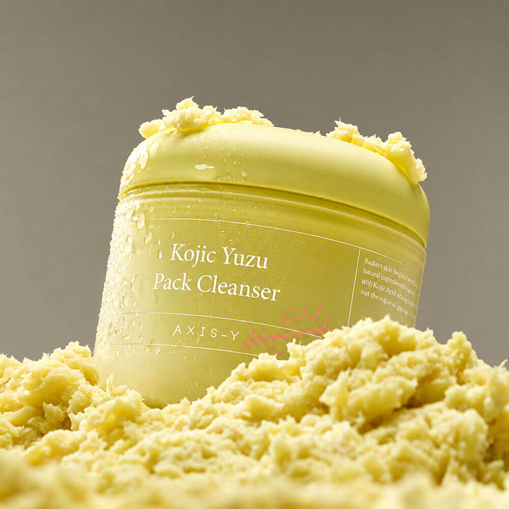 Очищающее средство с юдзу и койевой кислотой AXIS-Y Kojic Yuzu Pack Cleanser