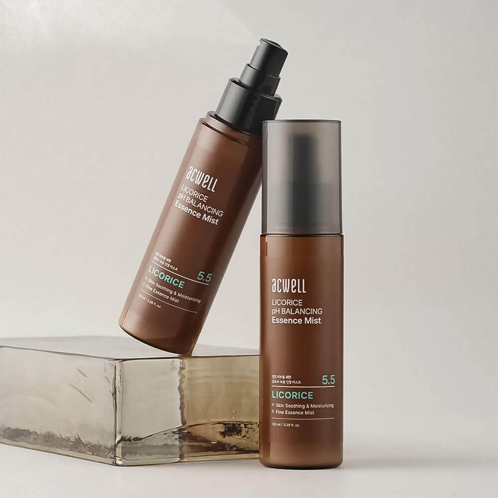 Увлажняющий мист с экстрактом солодки Acwell Licorice pH Balancing Essence Mist