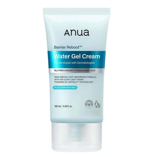 Лёгкий барьерный крем-гель с липидами Anua Barrier Reboot Watery Gel Cream