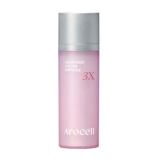 Разглаживающая ампула с микроиглами и коллагеном Arocell Super Shot Coltra Amploue 3X