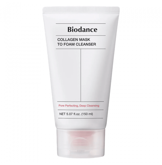 Коллагеновая маска-пенка для глубокого очищения Biodance Collagen Mask to Foam Cleanser