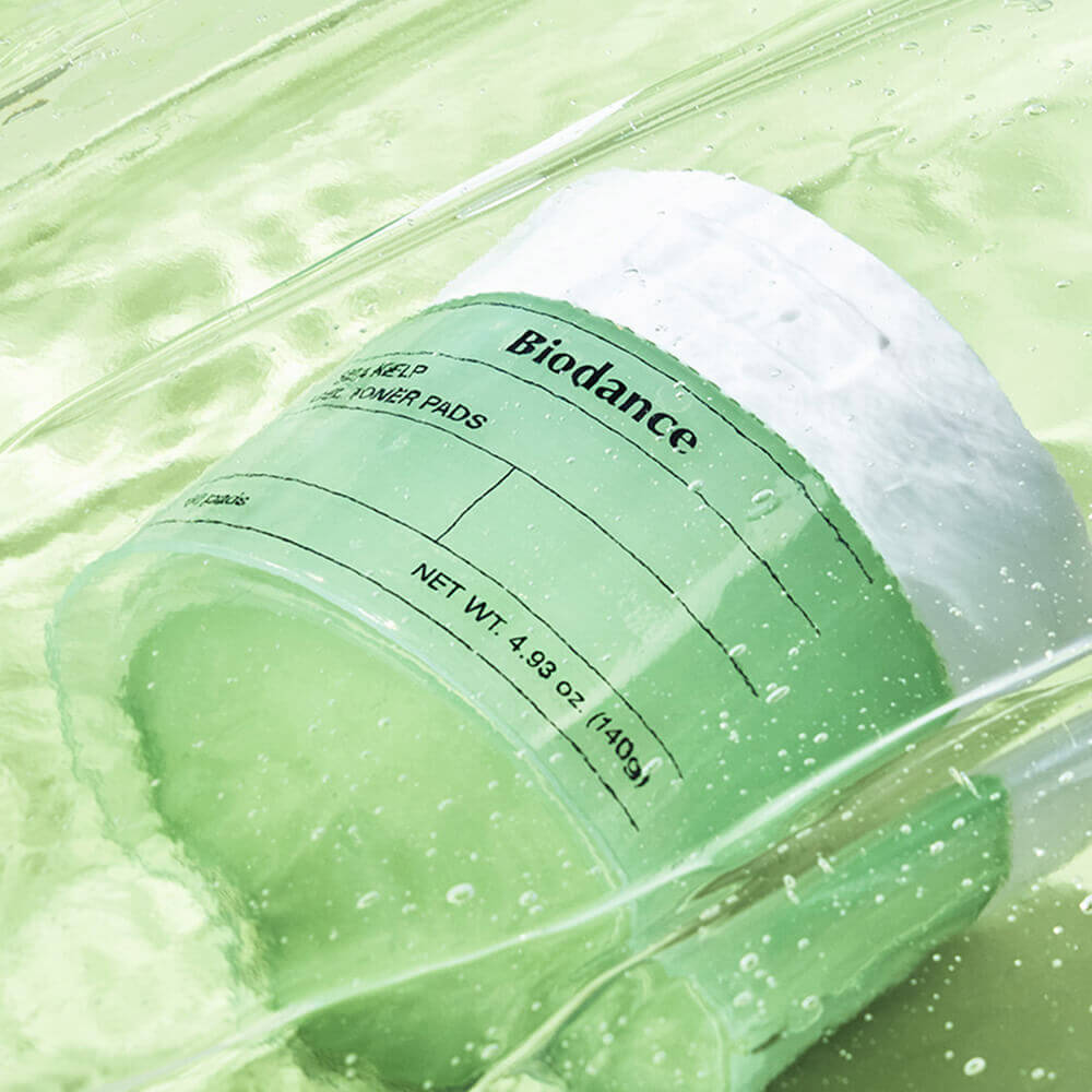 Успокаивающие пэды с водорослями Biodance Sea Kelp Gel Toner Pad