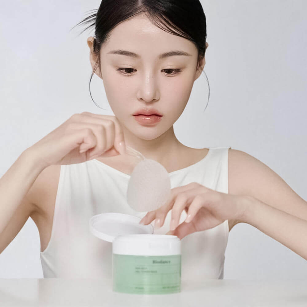 Успокаивающие пэды с водорослями Biodance Sea Kelp Gel Toner Pad