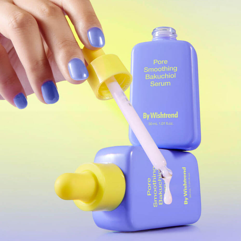Сыворотка для сужения пор с бакучиолом By Wishtrend Pore Smoothing Bakuchiol Serum 10 мл