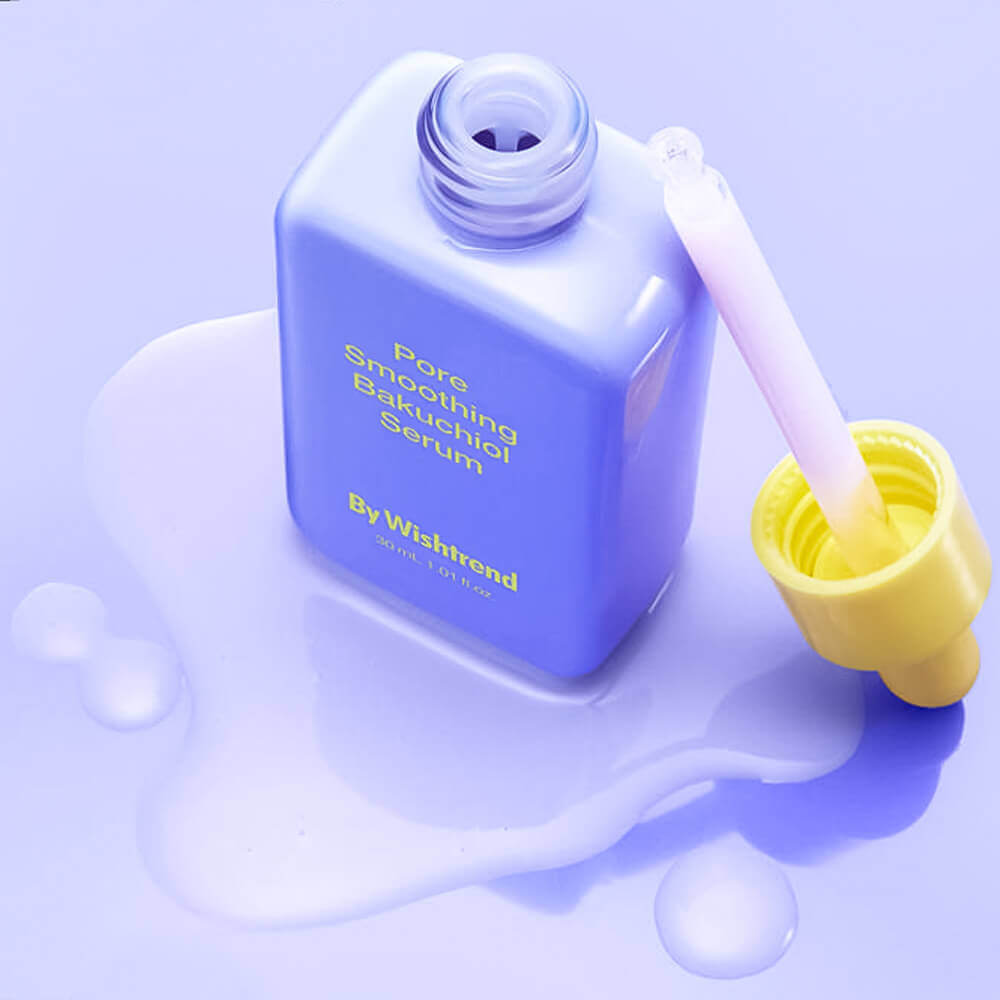 Сыворотка для сужения пор с бакучиолом By Wishtrend Pore Smoothing Bakuchiol Serum 10 мл